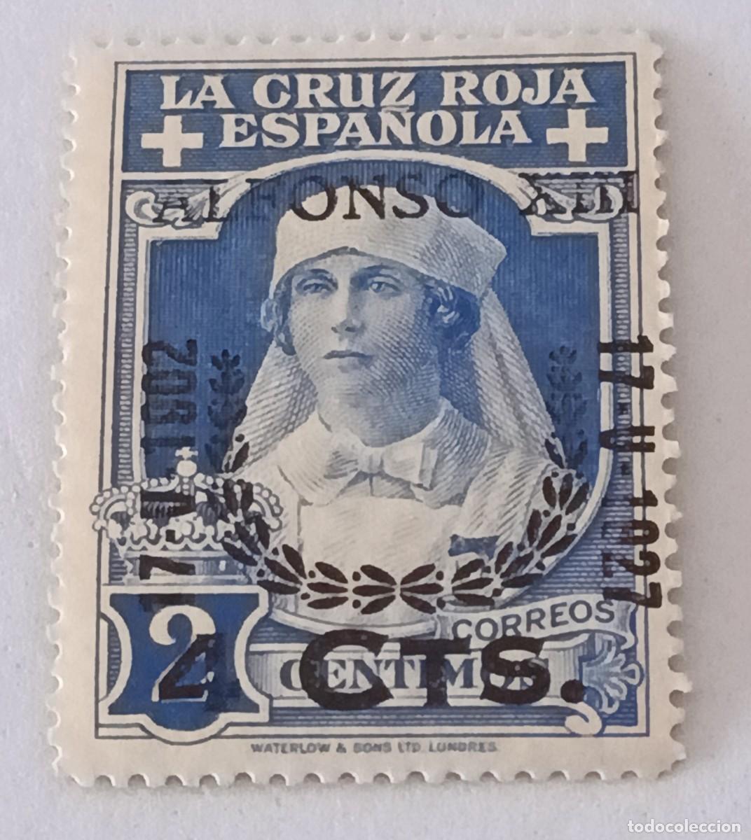 Sellos: Sello Espa&ntilde;a 1927, edifil 374, XXV aniversario de la Jura de la Constituci&oacute;n por Alfonso XIII
