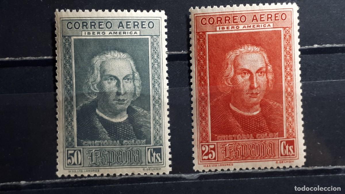 Sellos: ESPA&Ntilde;A. A&Ntilde;O 1930. **. Edifil 561, 562