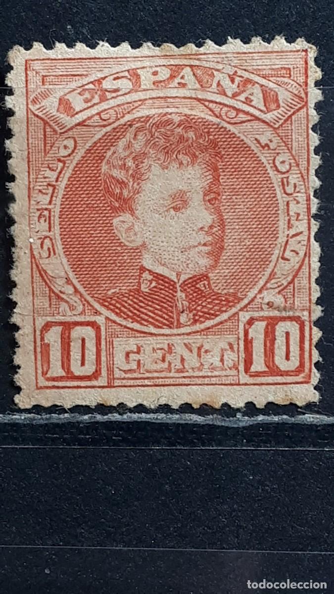 Sellos: ESPA&Ntilde;A. A&Ntilde;O 1901. (*)/*. Edifil 243