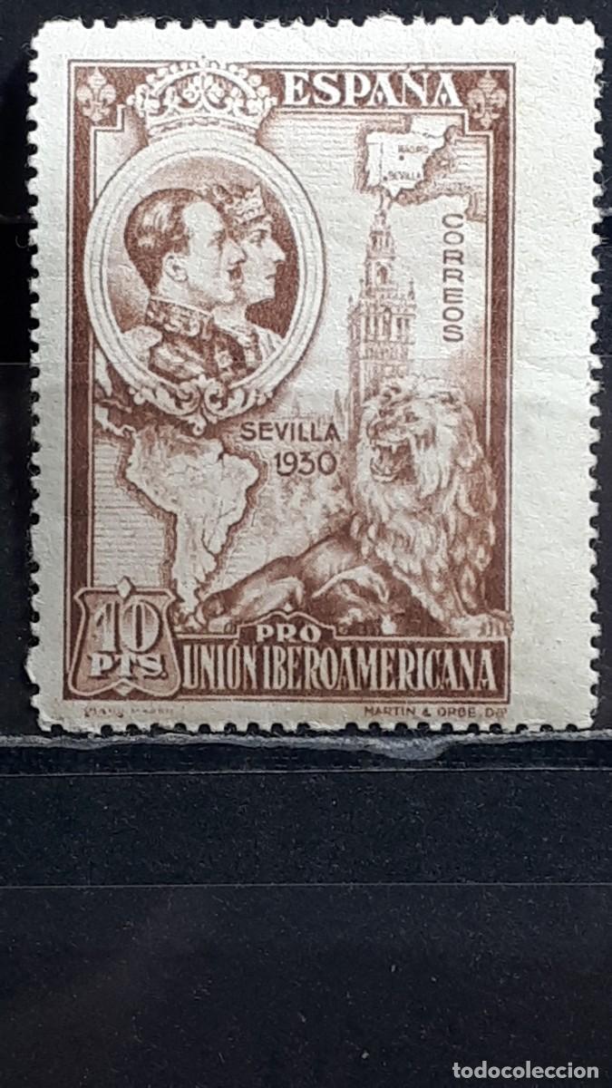 Sellos: ESPA&Ntilde;A. A&Ntilde;O 1930 *. Edifil 580