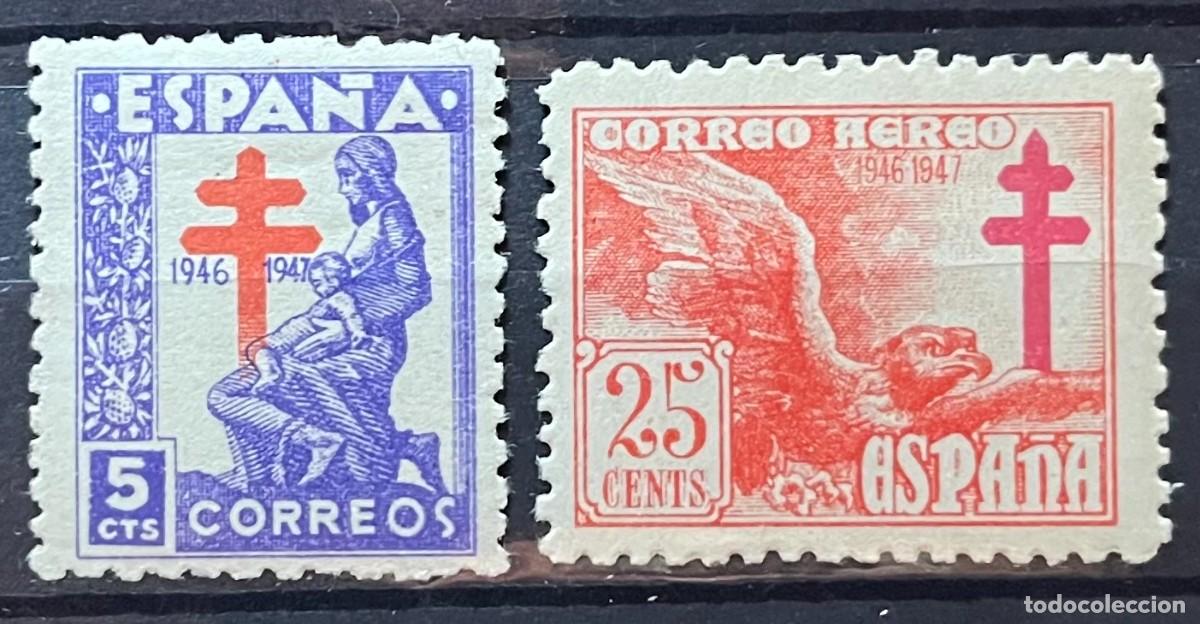 Sellos: 1943 pro, tuberculoso MNH** centrado,goma