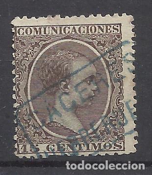 Sellos: ALFONSO XIII PELON CARTERIA HERRERUELA CACERES