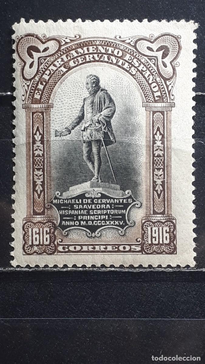 Sellos: ESPA&Ntilde;A. A&Ntilde;O 1916. **. Edifil FR17