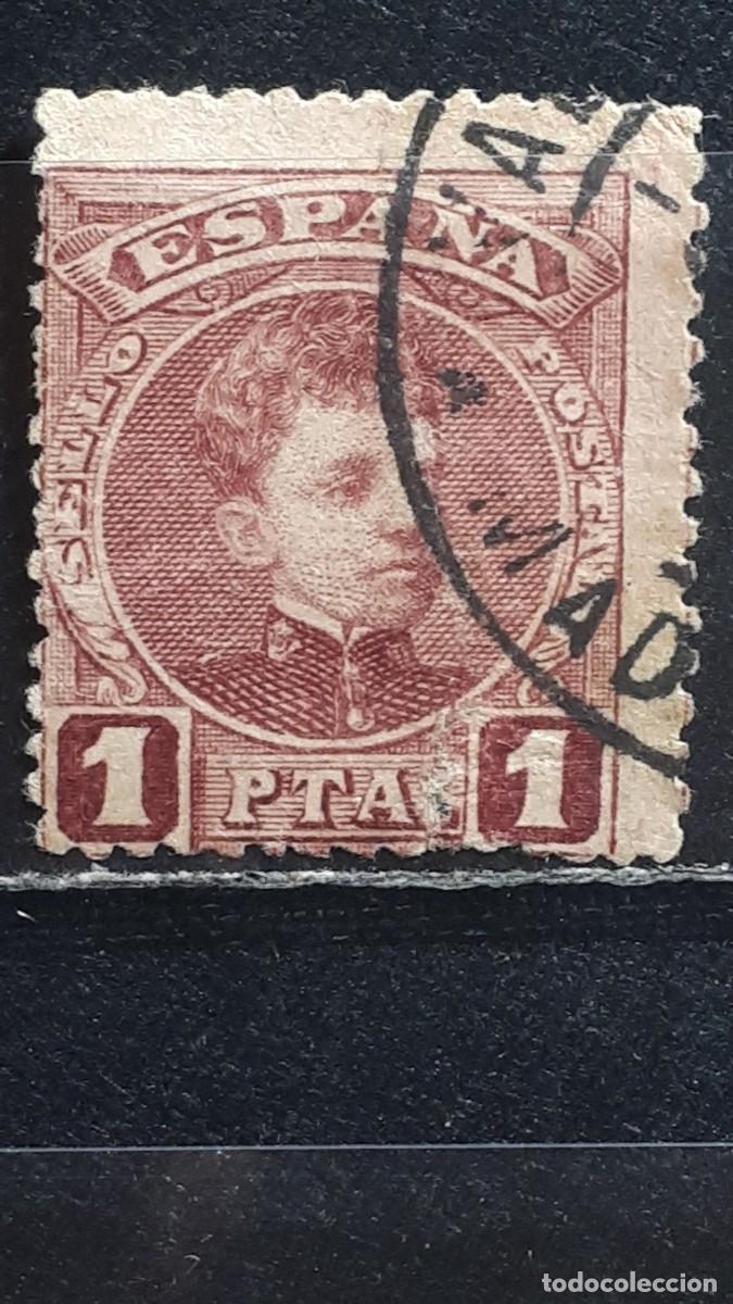 Sellos: ESPA&Ntilde;A. A&Ntilde;O 1901. &deg;. Edifil 253