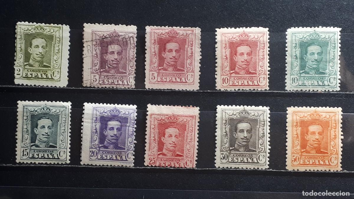 Sellos: ESPA&Ntilde;A. A&Ntilde;O 1922. &deg;/*/(*)/**.Edifil 310/20.