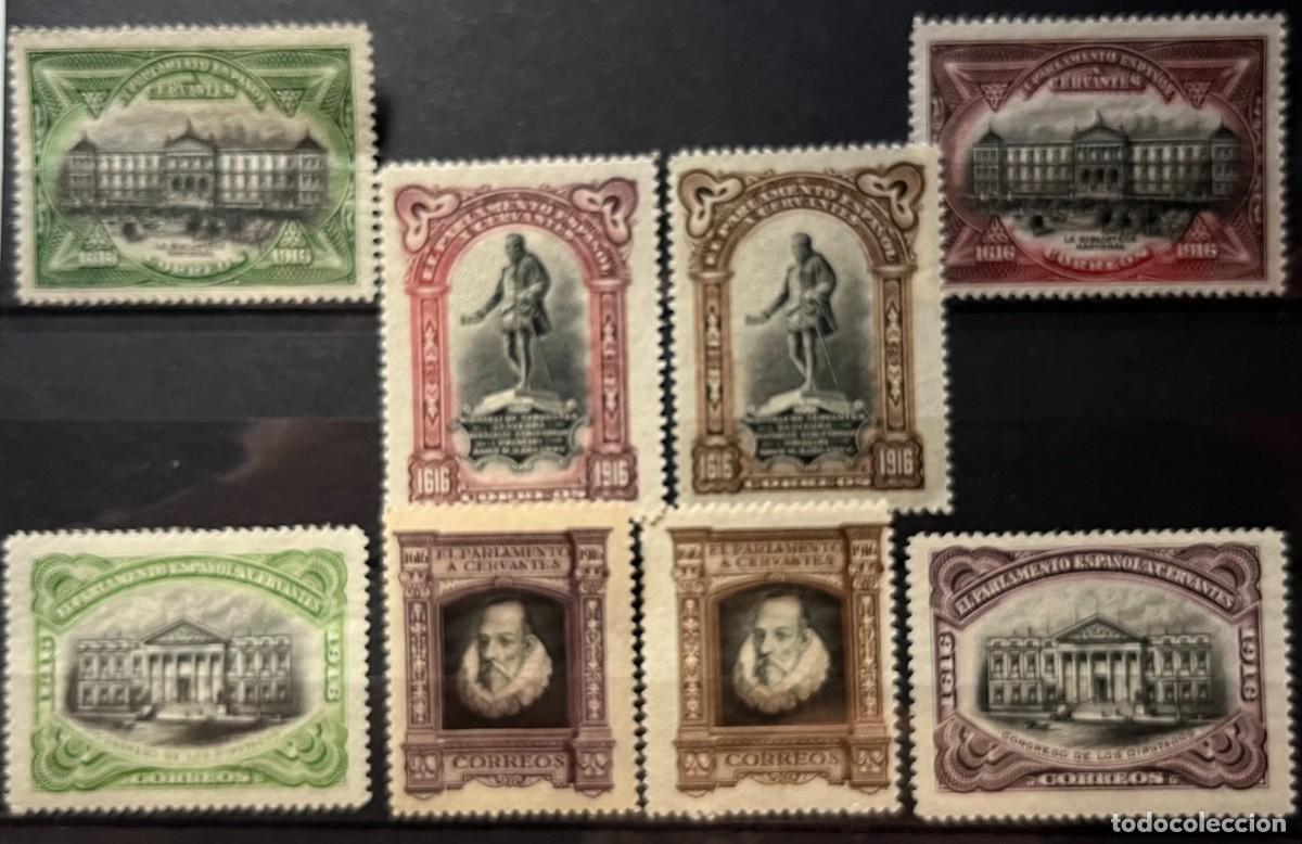 Selos: 1919 Cervantes Fr11/18 MNH** goma,cenntrados