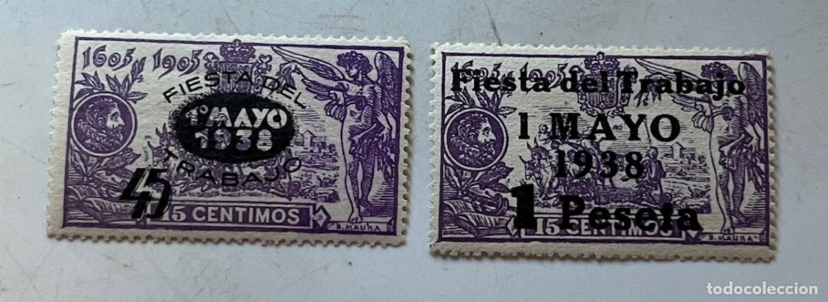 Sellos: 1938 Ed.761-762 MNH** centrados,goma,numerados