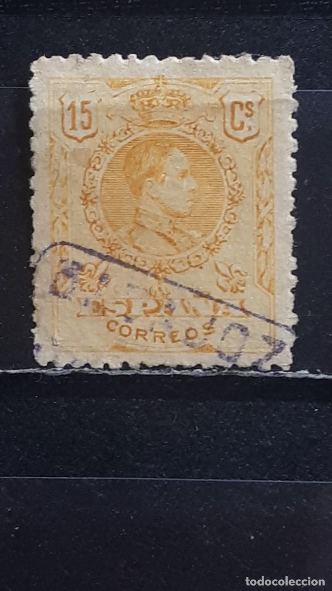 Sellos: ESPA&Ntilde;A. A&Ntilde;O 1909. &deg;. Edifil 271.