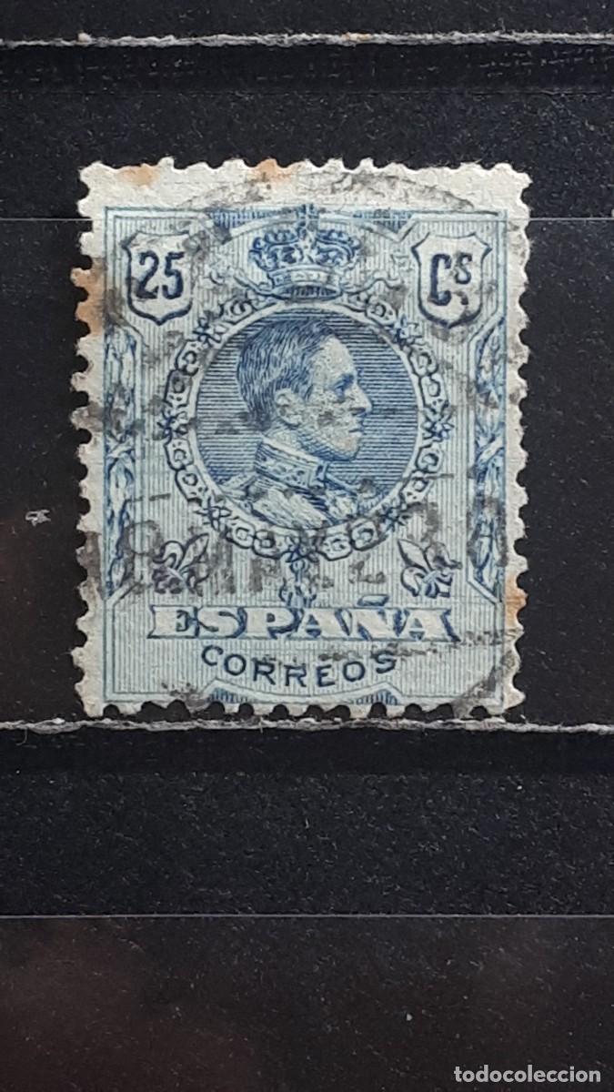 Sellos: ESPA&Ntilde;A. A&Ntilde;O 1909. &deg;. Edifil 271.