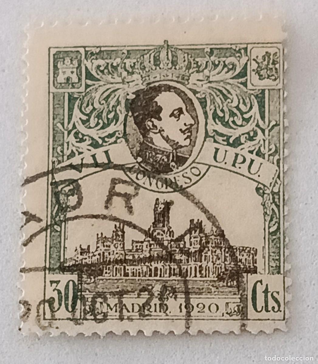 Sellos: Sello Espa&ntilde;a 1920, Edifil 304, VII Congreso de la U.P.U.