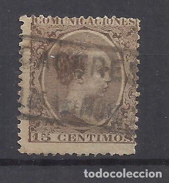 Sellos: ALFONSO XIII PELON CARTERIA CASAS DEL MONTE CACERES