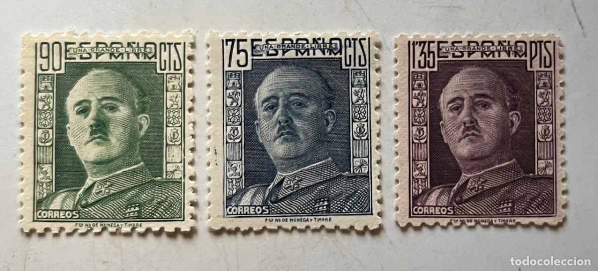 Sellos: 1946 Franco ,centrado,goma,MN*,color