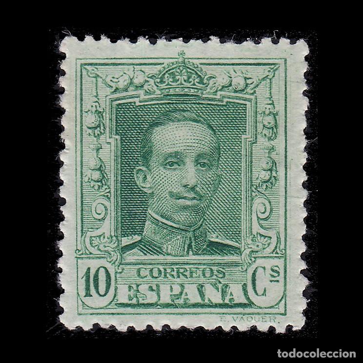 Sellos: Espa&ntilde;a. Alfonso XIII 1922-30. 10c. Nuevo**. Edifil. 314 + OBSEQUIO.