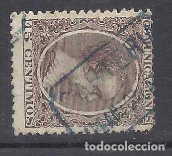 Briefmarken: ALFONSO XIII PELON CARTERIA ARGAMASILLA DE ALBA CIUDAD REAL