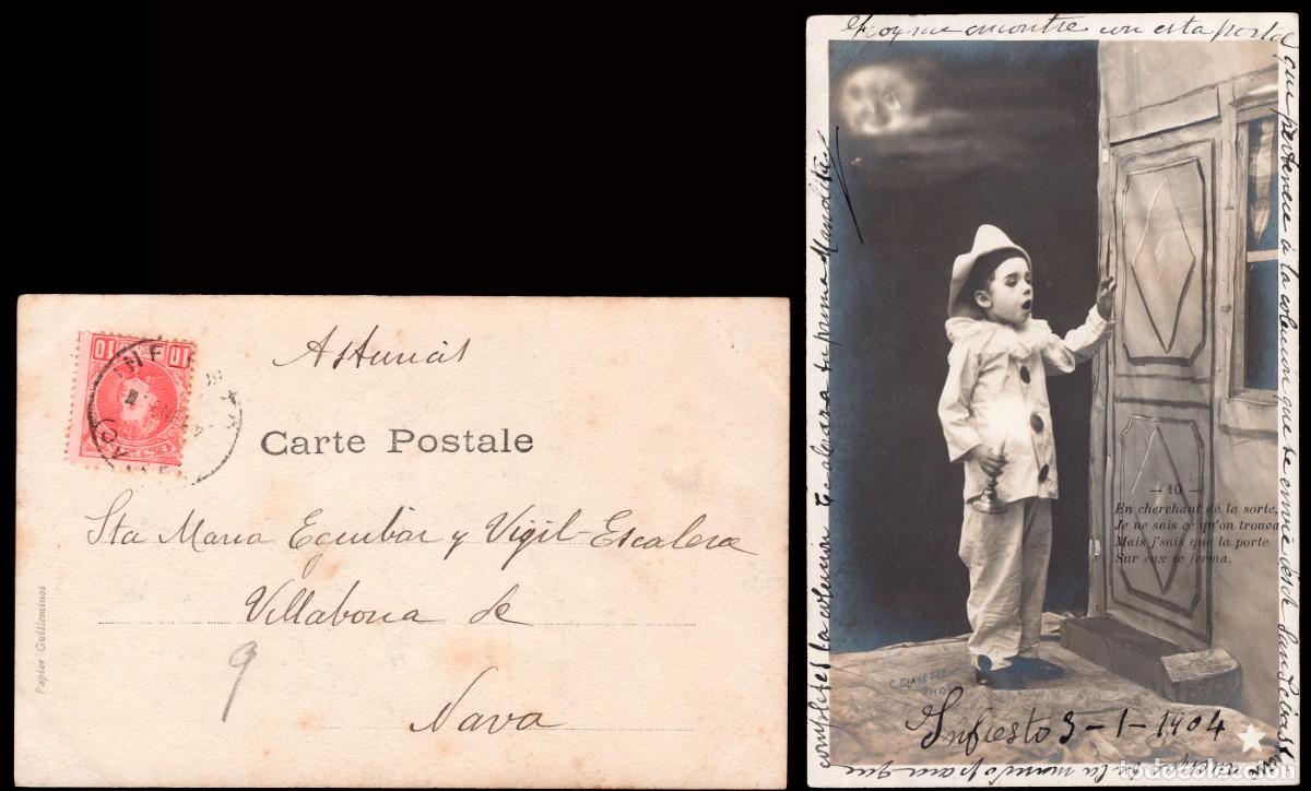Sellos: Asturias - Edi o TP 243 - Postal Mat &rdquo;Infiesto 3/1/04&rdquo; a Nava