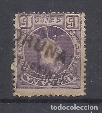 Sellos: ALFONSO XIII CADETE CARTERIA san sadurni&ntilde;o san saturnino CORU&Ntilde;A