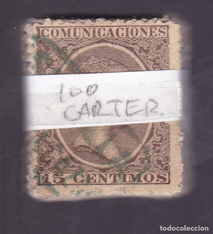 Selos: FC4-117- Alfonso XIII Pel&oacute;n . Pastilla 100 sellos MATASELLOS CARTERIA
