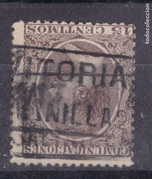 Sellos: SS11- Alfonso XIII Pel&oacute;n Matasellos Carter&iacute;a SALINILLAS Vitoria ( Sin De B.)