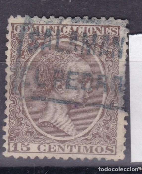 Sellos: SS12- Alfonso XIII Pel&oacute;n Matasellos Carter&iacute;a EL PEDROSO Salamanca Con EL