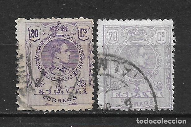 Sellos: espa&ntilde;a 1909 - 1922 edifil 273+290 usado - 1/14