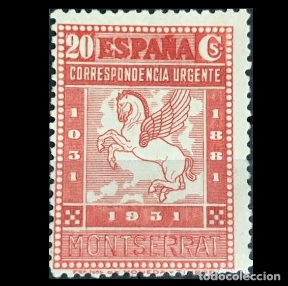 Briefmarken: Edifil 649 nuevos SIN FIJASELLOS MNH Espa&ntilde;a 1931 IX Cent Fund Monasterio Montserrat los de la imagen