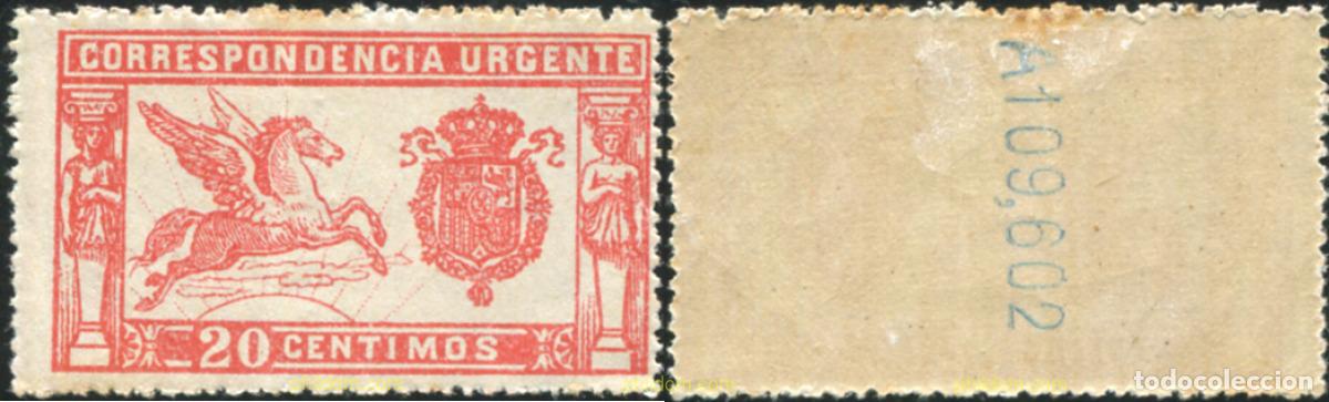 Sellos: 200798 HINGED ESPA&Ntilde;A 1905 PEGASO