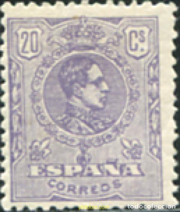 Sellos: 612450 HINGED ESPA&Ntilde;A 1920 ALFONSO XIII