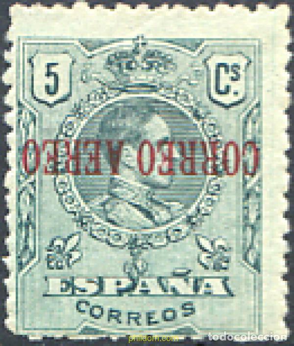 Sellos: 271957 HINGED ESPA&Ntilde;A 1920 ALFONSO XIII
