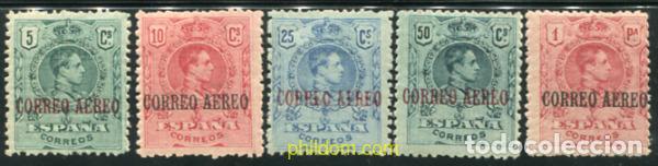 Sellos: 613201 HINGED ESPA&Ntilde;A 1920 ALFONSO XIII