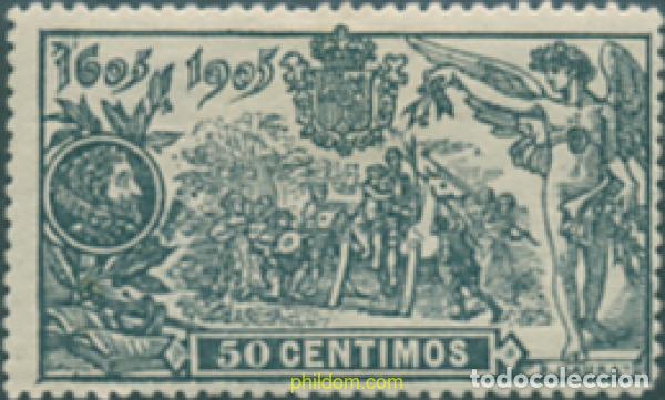 Sellos: 210117 HINGED ESPA&Ntilde;A 1905 DON QUIJOTE DE LA MANCHA