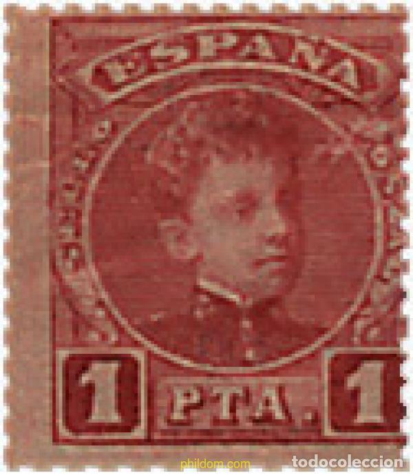 Sellos: 210103 HINGED ESPA&Ntilde;A 1901 ALFONSO XIII