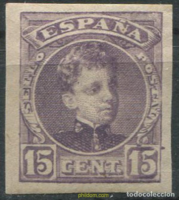 Sellos: 271994 HINGED ESPA&Ntilde;A 1901 ALFONSO XIII