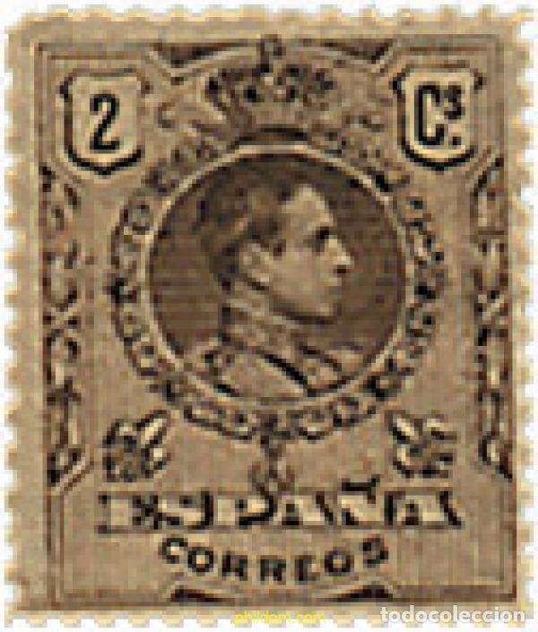 Sellos: 210126 MNH ESPA&Ntilde;A 1909 ALFONSO XIII