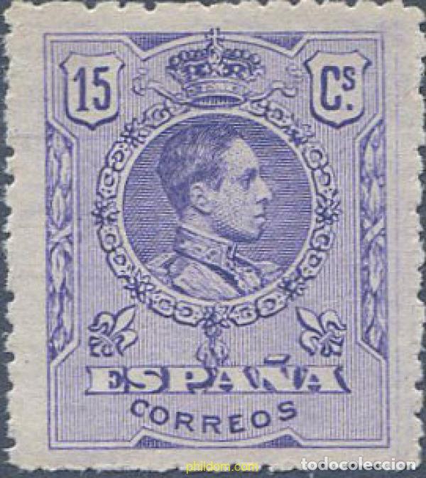Sellos: 210135 MNH ESPA&Ntilde;A 1909 ALFONSO XIII