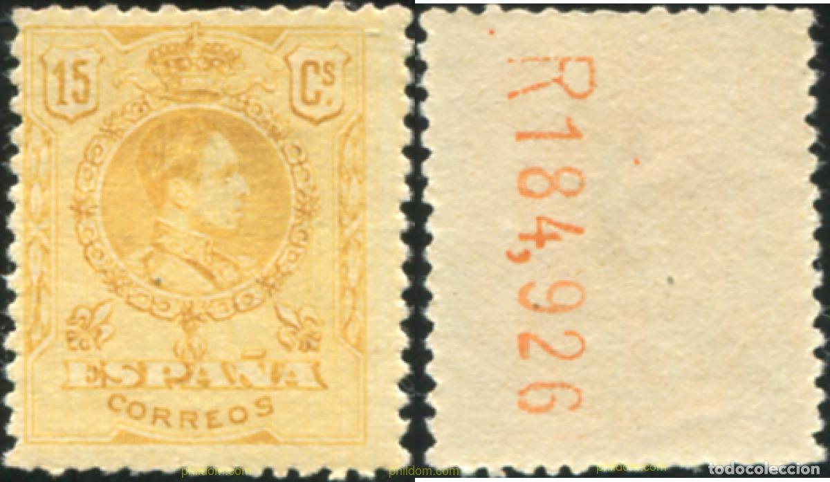 Sellos: 210140 MNH ESPA&Ntilde;A 1909 ALFONSO XIII