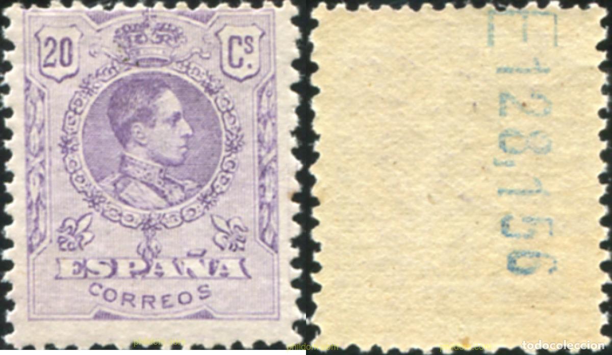 Sellos: 210148 MNH ESPA&Ntilde;A 1909 ALFONSO XIII