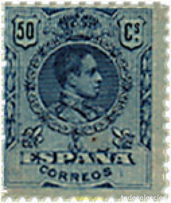 Sellos: 210163 MNH ESPA&Ntilde;A 1909 ALFONSO XIII