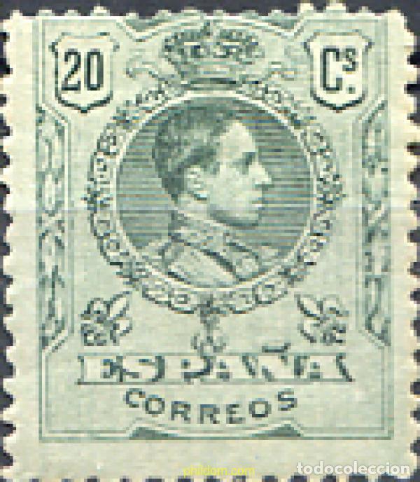 Sellos: 269072 MNH ESPA&Ntilde;A 1909 ALFONSO XIII