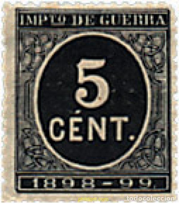 Sellos: 250336 USED ESPA&Ntilde;A 1898 CIFRA