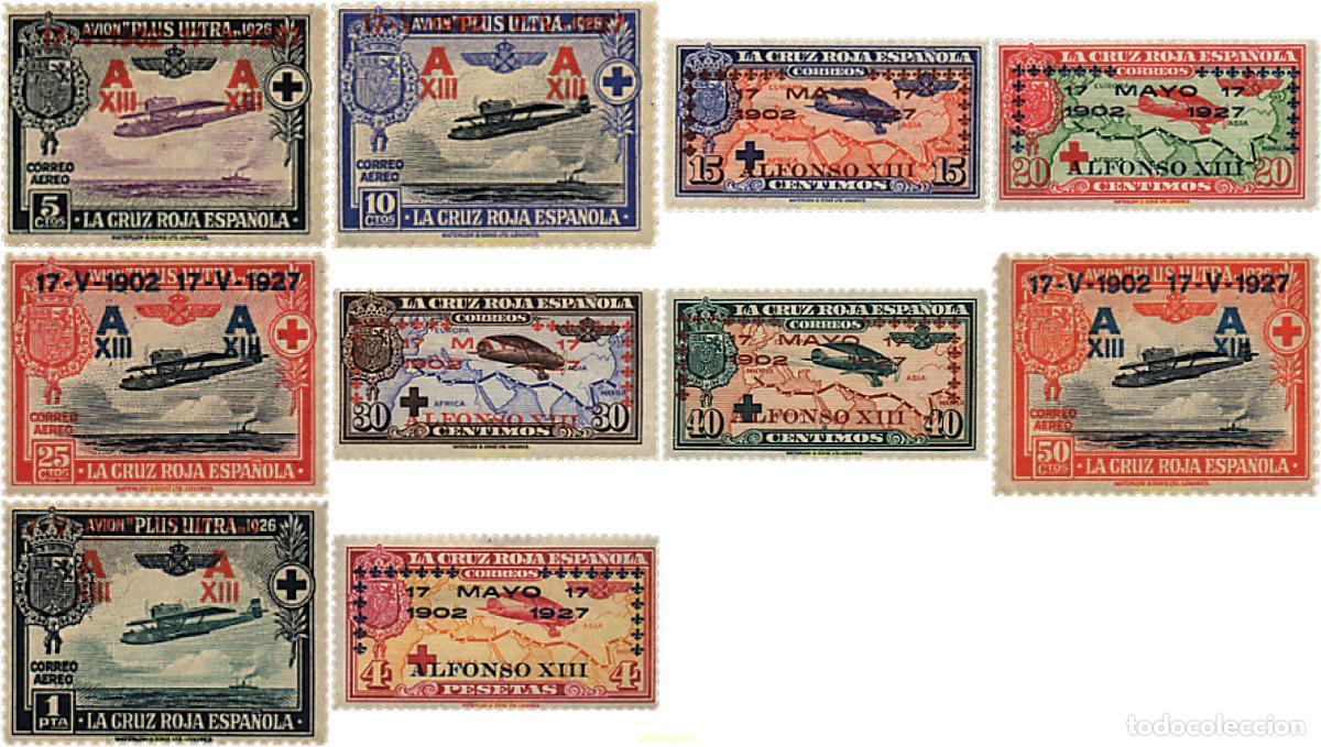 Timbres: 223732 MNH ESPA&Ntilde;A 1927 25 ANIVERSARIO DE LA CORONACION DE ALFONSO XIII