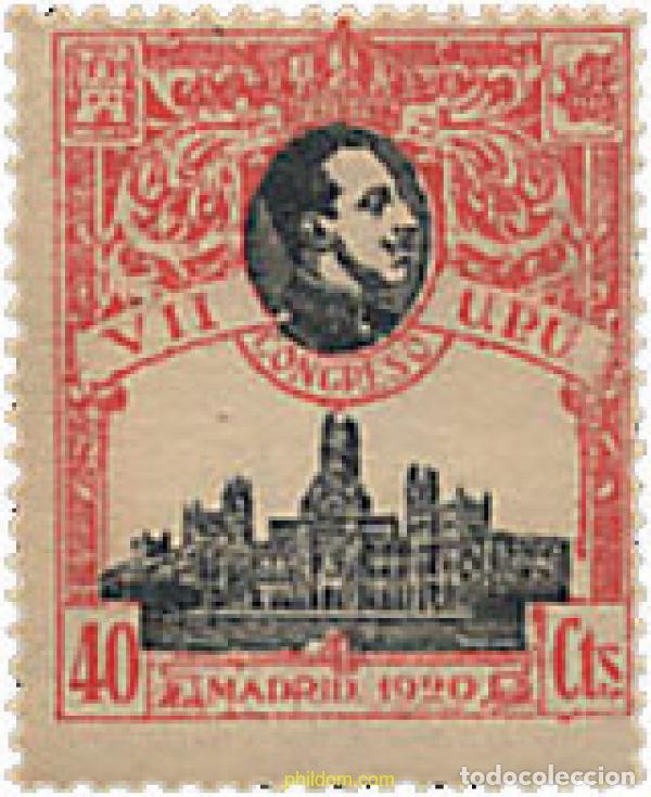 Timbres: 210198 HINGED ESPA&Ntilde;A 1920 7 CONGRESO DE LA UPU