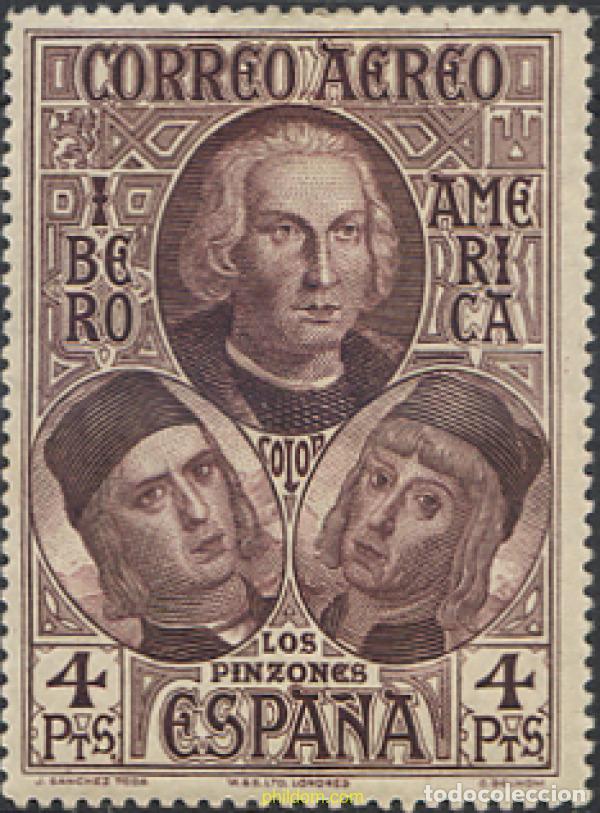 Sellos: 271979 HINGED ESPA&Ntilde;A 1930 DESCUBRIMIENTO DE AMERICA