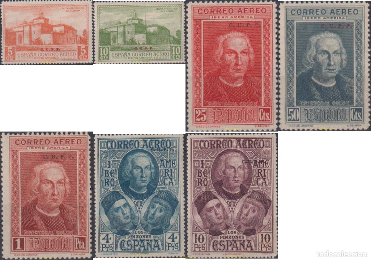 Sellos: 618314 HINGED ESPA&Ntilde;A 1930 DESCUBRIMIENTO DE AMERICA