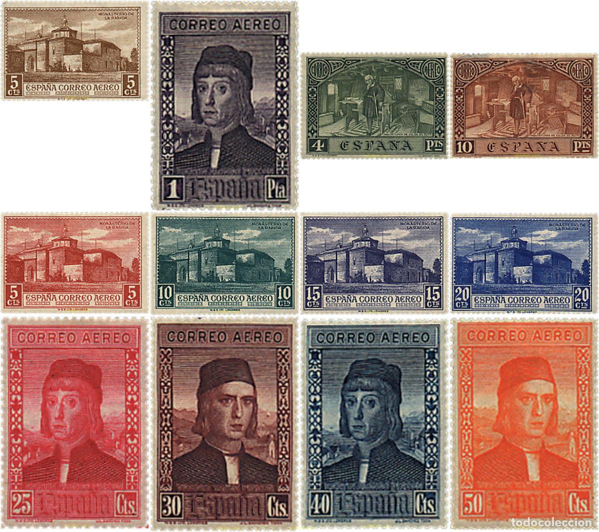 Sellos: 85514 HINGED ESPA&Ntilde;A 1930 DESCUBRIMIENTO DE AMERICA