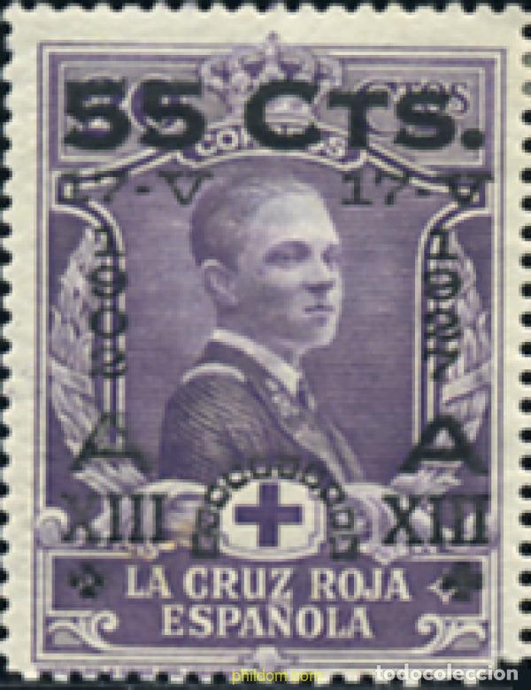 Sellos: 210425 HINGED ESPA&Ntilde;A 1927 25 ANIVERSARIO DE LA CORONACION DE ALFONSO XIII