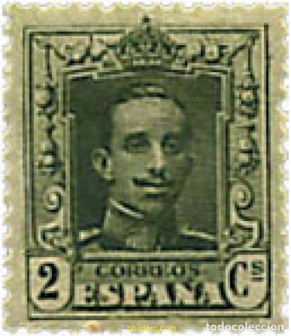 Sellos: 210209 HINGED ESPA&Ntilde;A 1922 ALFONSO XIII