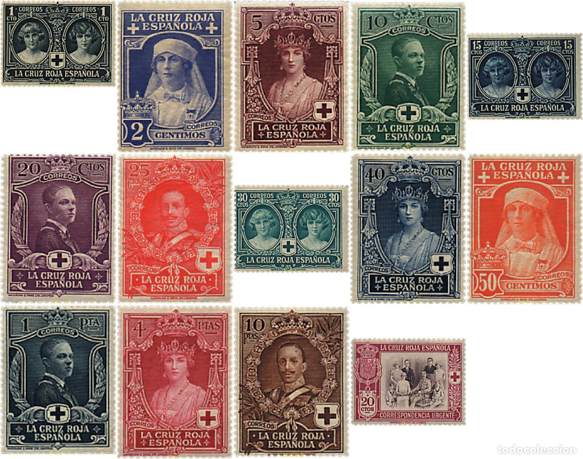 Francobolli: 130696 MNH ESPA&Ntilde;A 1926 CRUZ ROJA ESPA&Ntilde;OLA