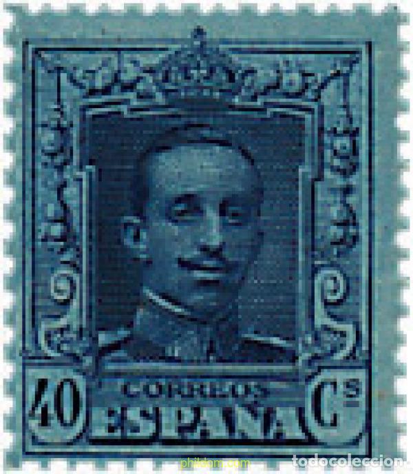 Stamps: 210230 HINGED ESPA&Ntilde;A 1922 ALFONSO XIII