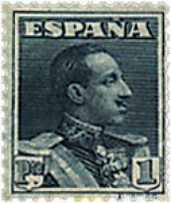Stamps: 210234 HINGED ESPA&Ntilde;A 1922 ALFONSO XIII