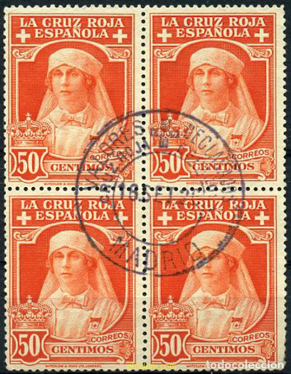 Sellos: 210266 USED ESPA&Ntilde;A 1926 CRUZ ROJA ESPA&Ntilde;OLA